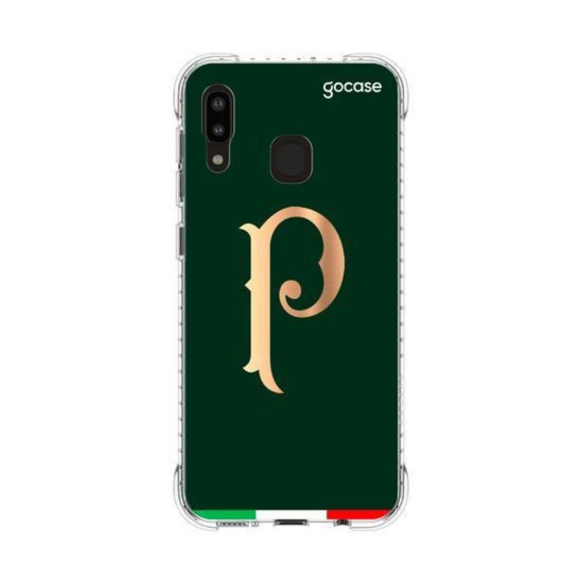 Capa Anti Impacto Slim Samsung Galaxy A20 - Palmeiras Retro Gold - Única |  Netshoes