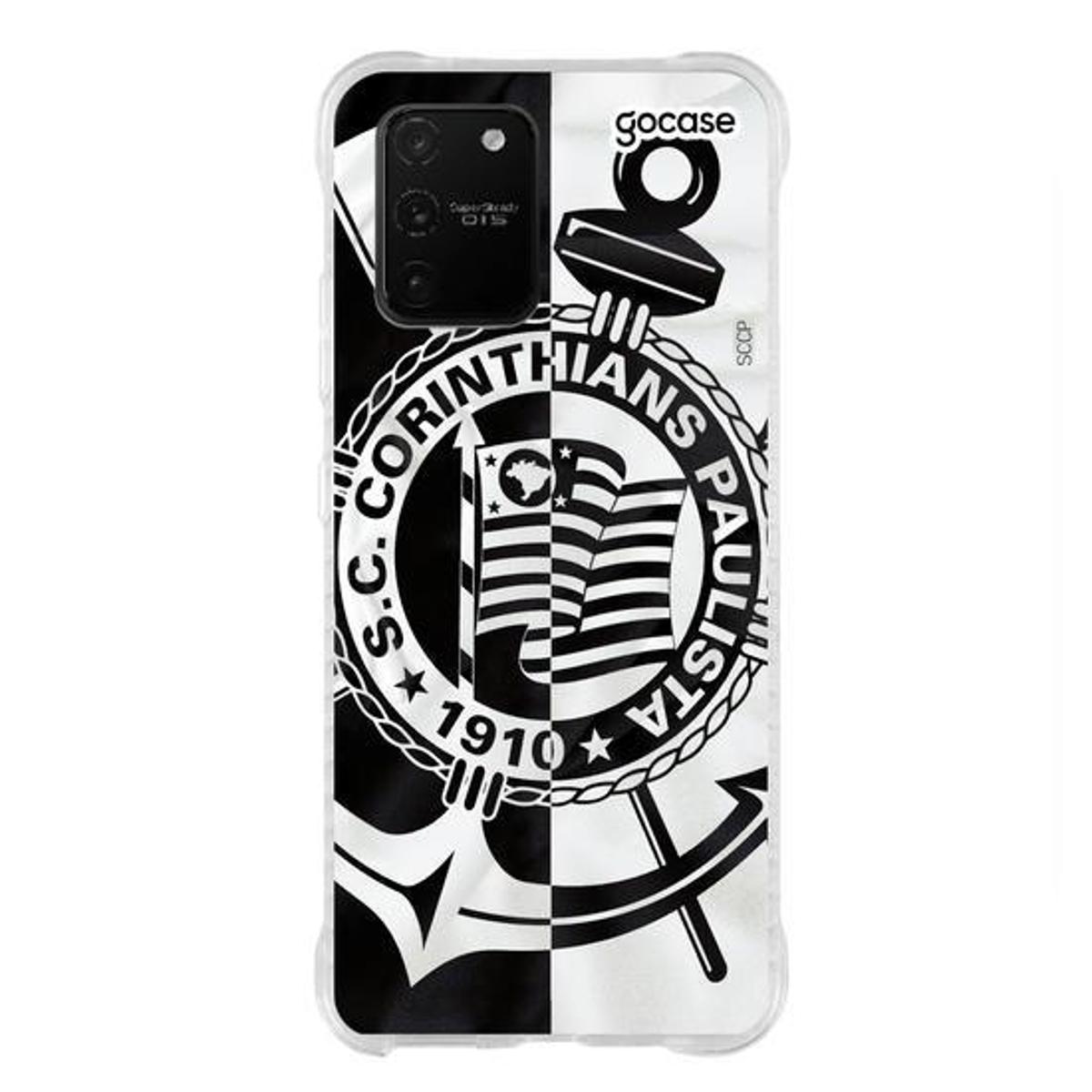 Capa Anti Impacto Slim Samsung Galaxy S10 Lite - Corinthians Black and  White - Única | Netshoes