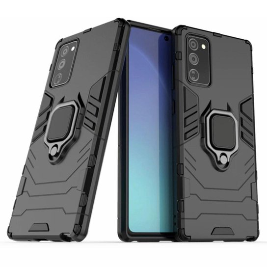 Capa Case Capinha Samsung Note 20 Ultra - Protetora Anti Impacto Queda Armadura Militar Anel Base - Preto Menor preço em Capa Case Capinha Samsung Note 20 Ultra - Protetora Anti Impacto Queda Armadura Militar Anel Base - Preto