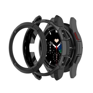 Capa Case Protetor de Coroa p/ Galaxy Watch 4 46mm - Preto