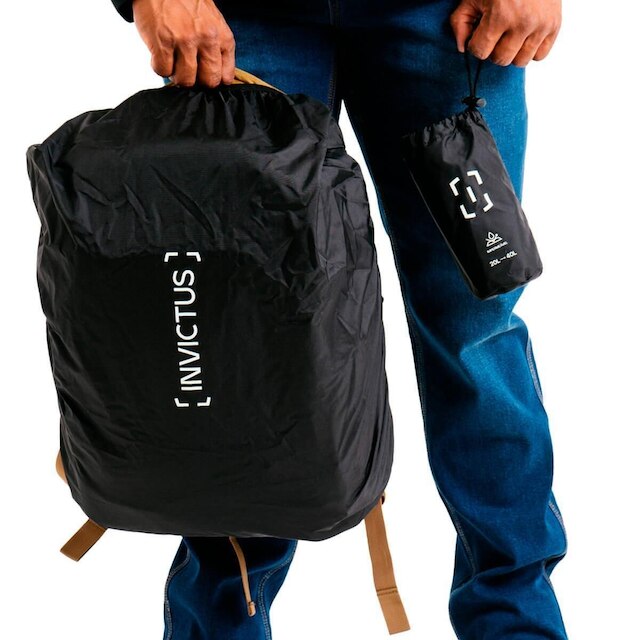 Capa De Chuva Mochila 20l A 40l Drypack Invictus