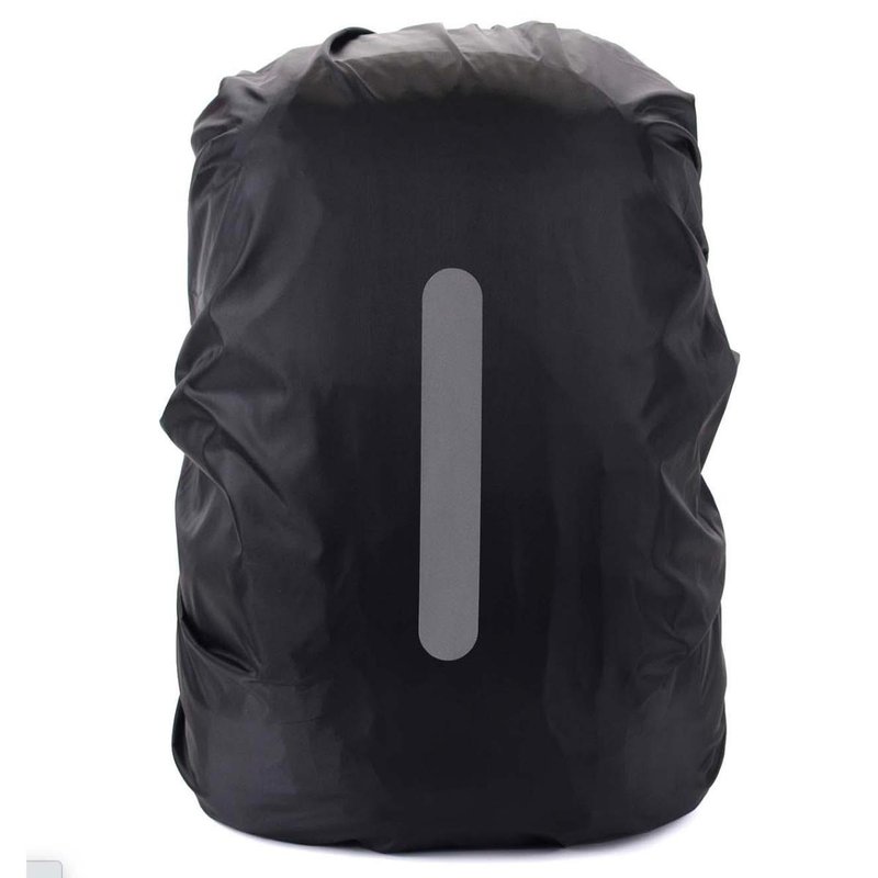 Capa de Chuva para Mochila Grande com Elástico e Refletor em oferta na Shopee Capa de Chuva para Mochila Grande com Elástico e Refletor