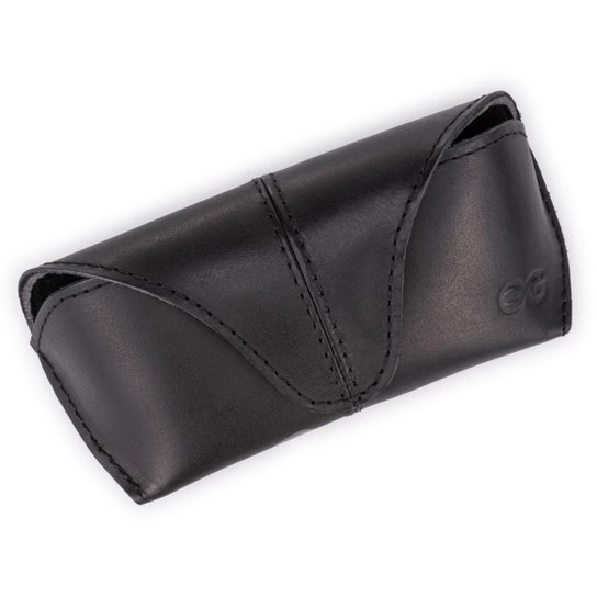 Capa Estojo Porta Óculos Couro Legítimo C/passador De Cinto - Preto Menor preço em Capa Estojo Porta Óculos Couro Legítimo C/passador De Cinto - Preto