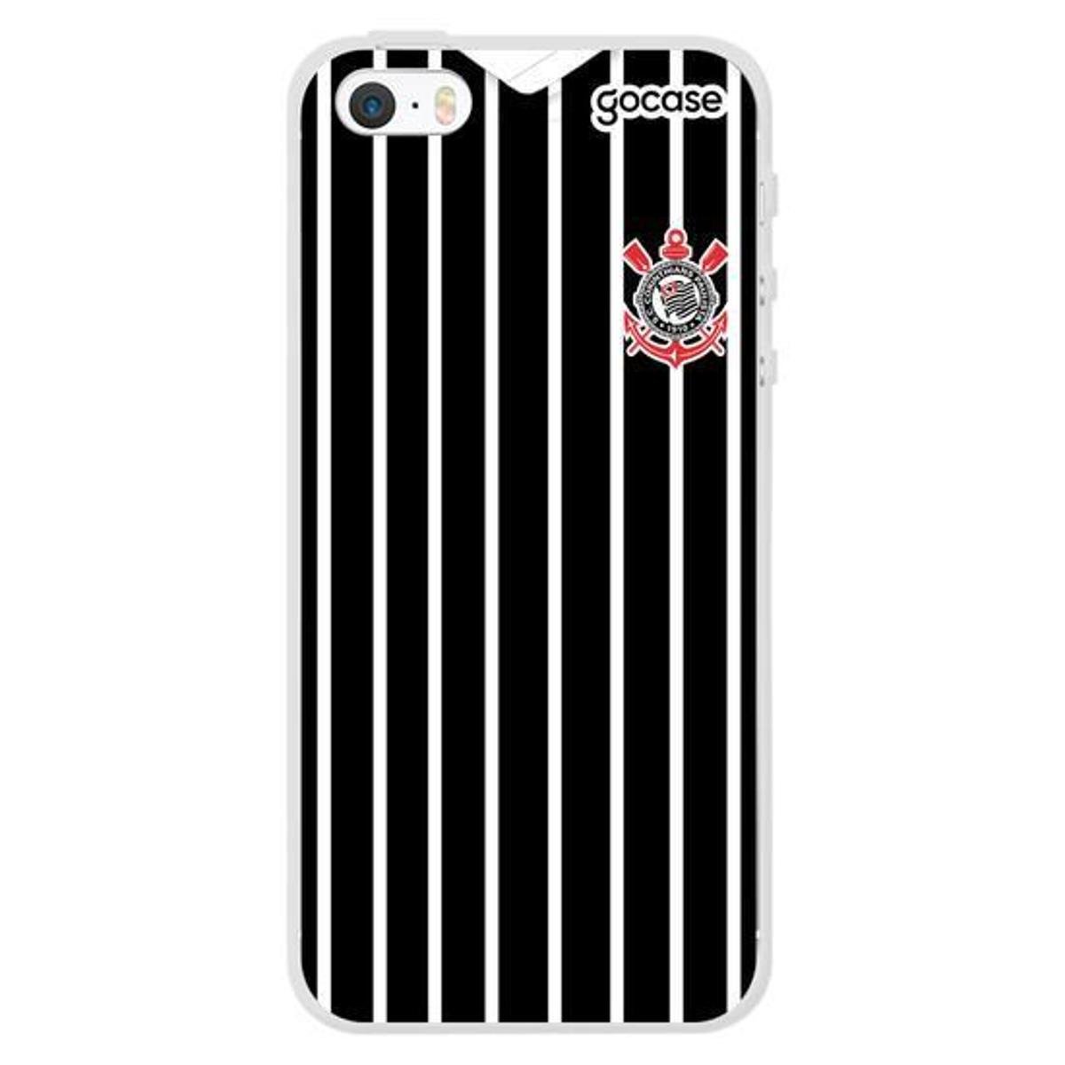 Capa Gocase iPhone 5/5S/SE - Corinthians Uniforme 2 2020 - Única | Netshoes