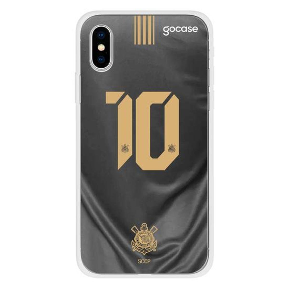 Capa Gocase iPhone X/XS - Corinthians Uniforme 3 - Única | Netshoes
