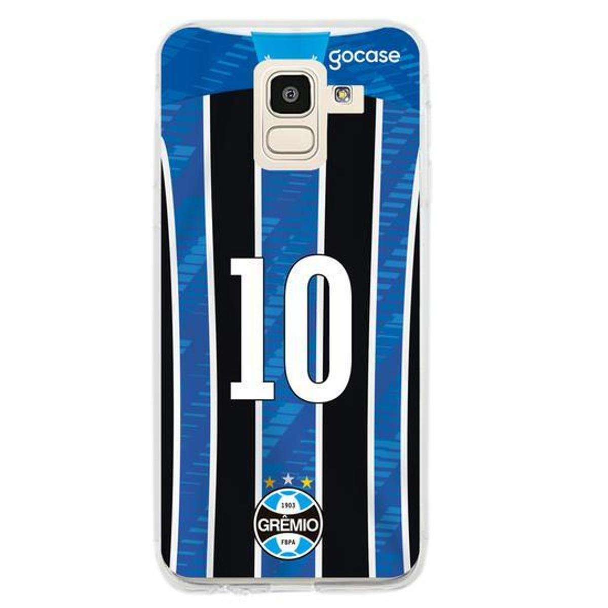 Capa Gocase Samsung Galaxy J6 - Grêmio Uniforme 1 2020 - Única | Netshoes