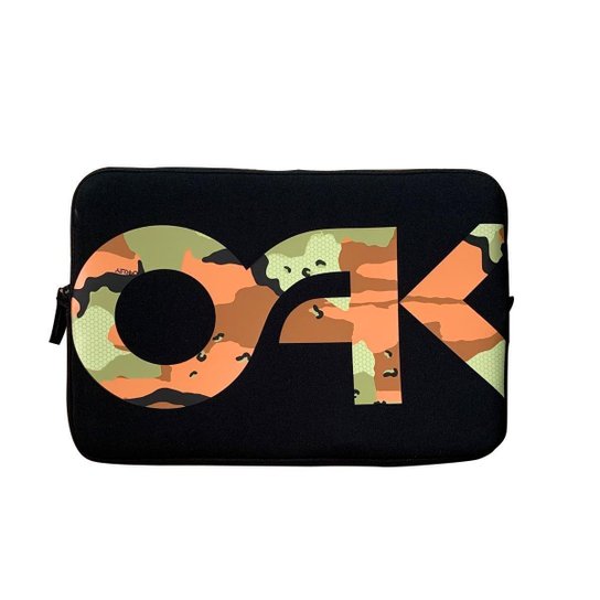 Capa Oakley para Notebook 14'' B1B Camo - Laranja