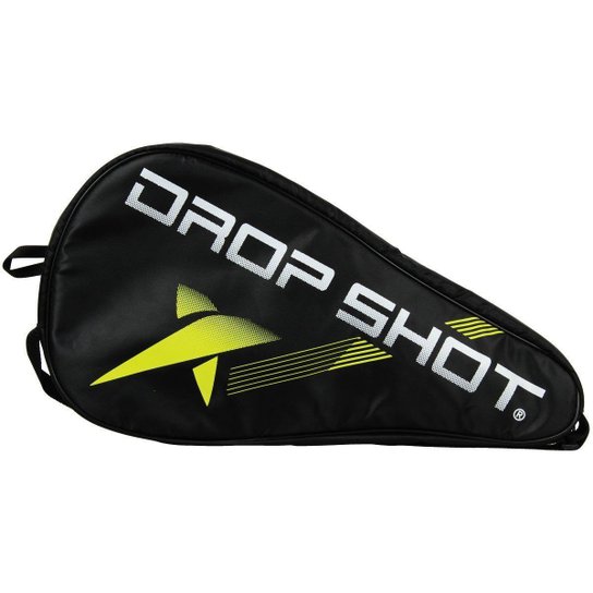 Capa Para Raquete de Beach Tennis - Drop Shot - Preto+Amarelo Menor preço em Capa Para Raquete de Beach Tennis - Drop Shot - Preto+Amarelo