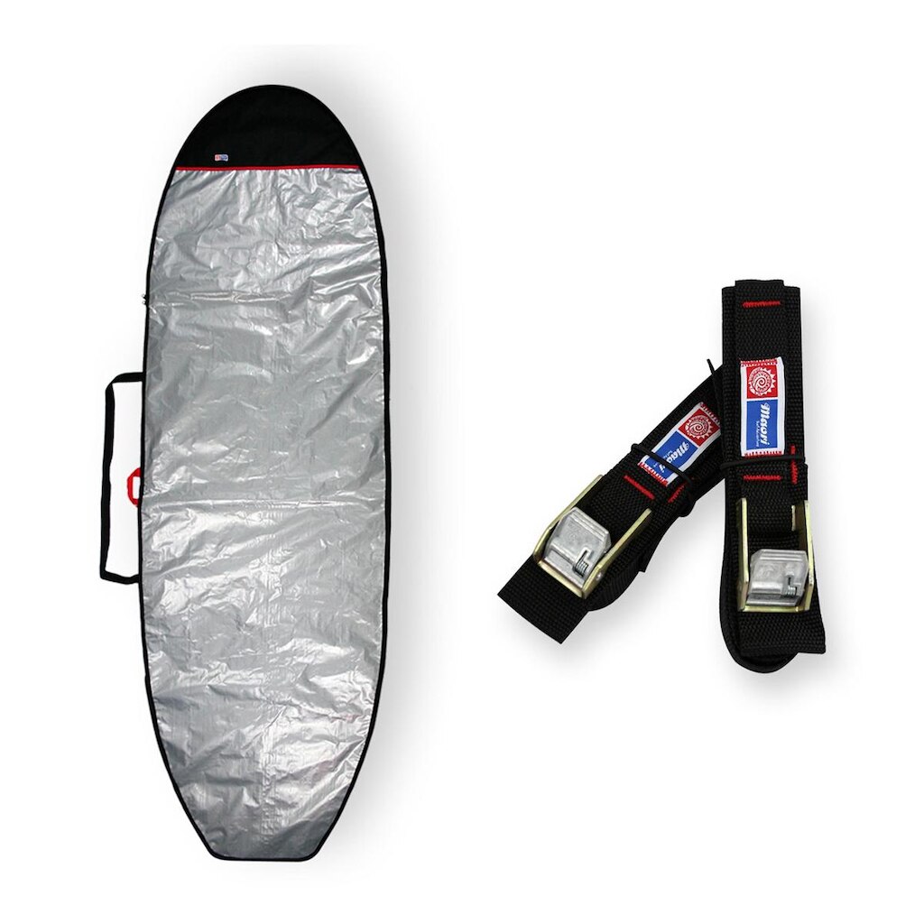 Capa Prancha Stand Up Paddle Sup 10' A 10'5 + Fita Rack Std - Maori Extreme