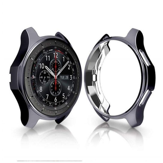 Capa Protetora Bumper Case compatível com Samsung Galaxy Watch 46mm - Samsung Gear S3 Frontier - Preto Menor preço em Capa Protetora Bumper Case compatível com Samsung Galaxy Watch 46mm - Samsung Gear S3 Frontier - Preto