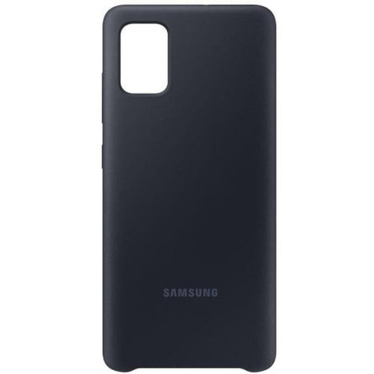 Capa Protetora De Silicone Original Samsung Galaxy A51 - Preto Menor preço em Capa Protetora De Silicone Original Samsung Galaxy A51 - Preto