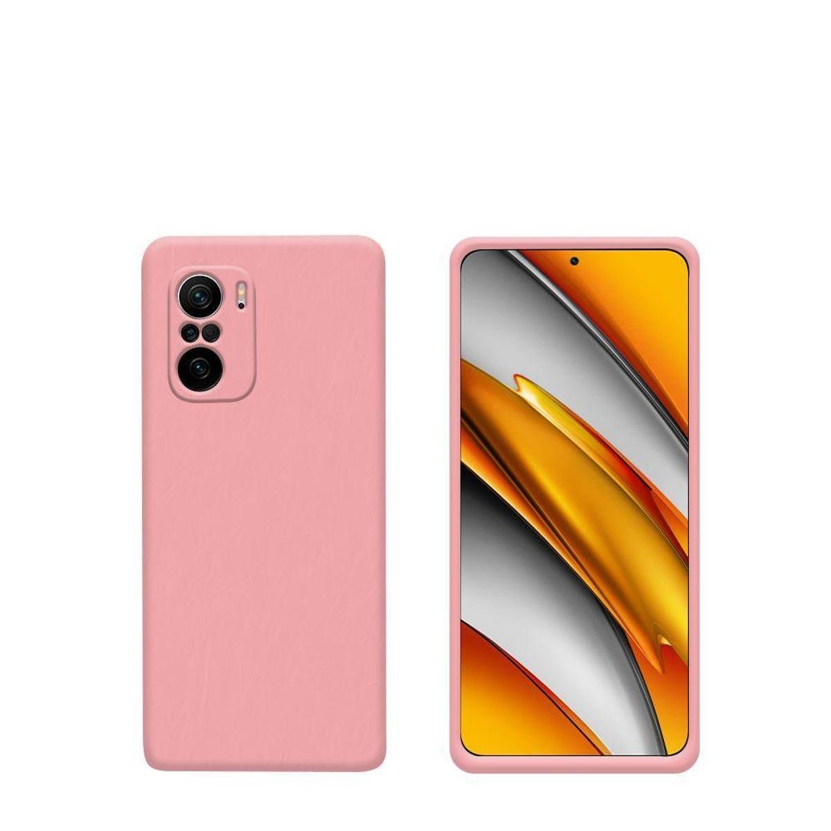 CAPA PROTETORA DE SILICONE SMARTPHONE POCO F3 - Rosa | Netshoes
