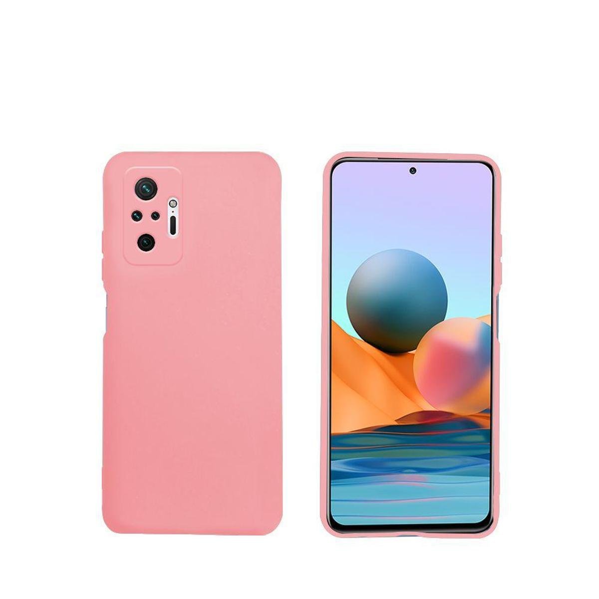 CAPA PROTETORA DE SILICONE SMARTPHONE REDMI NOTE 10 PRO - Rosa | Netshoes
