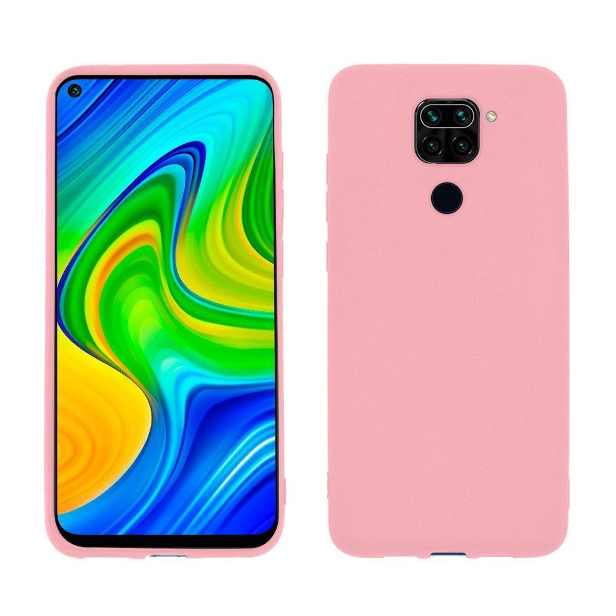 CAPA PROTETORA DE SILICONE SMARTPHONE XIAOMI REDMI NOTE 9 - Rosa | Netshoes