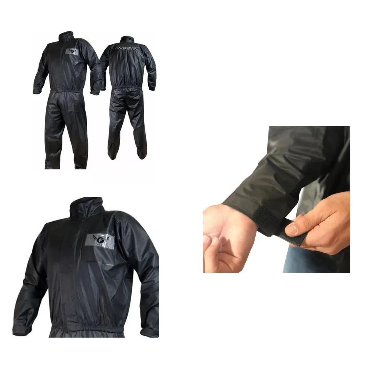 Capa Roupa Chuva Fly Jaqueta Calça Pvc Moto Motoqueiro Menor preço em Capa Roupa Chuva Fly Jaqueta Calça Pvc Moto Motoqueiro