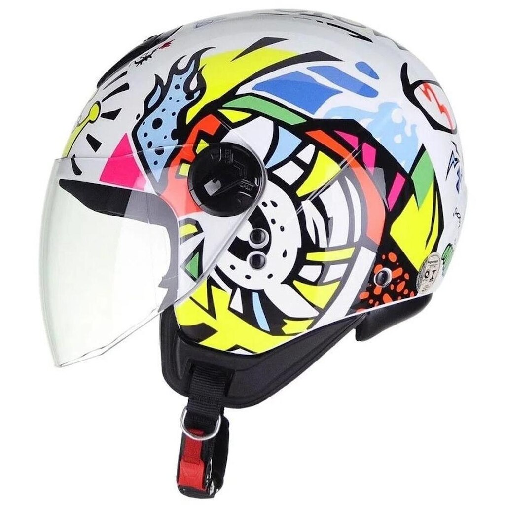 Capacete Aberto Moto Peels Freeway King Brilhante