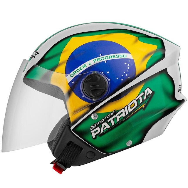 Capacete Aberto Pro Tork New Liberty 3 Patriota - Branco é boa?
