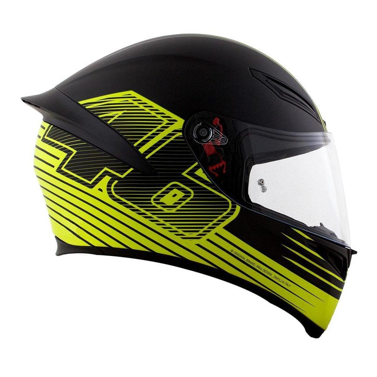 CAPACETE AGV K1 EDGE 46 Verde Netshoes