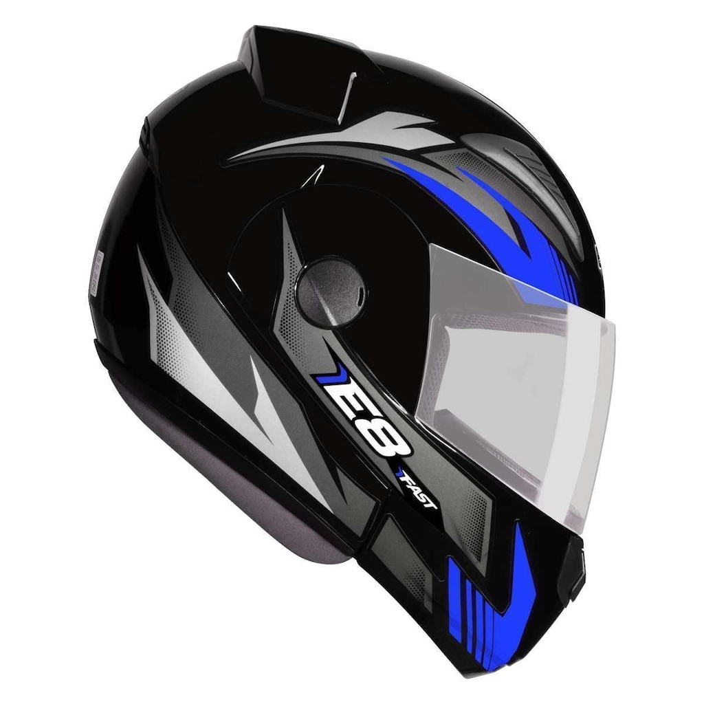 Capacete Articulado Masculino Ebf E8 Fast (Robocop)
