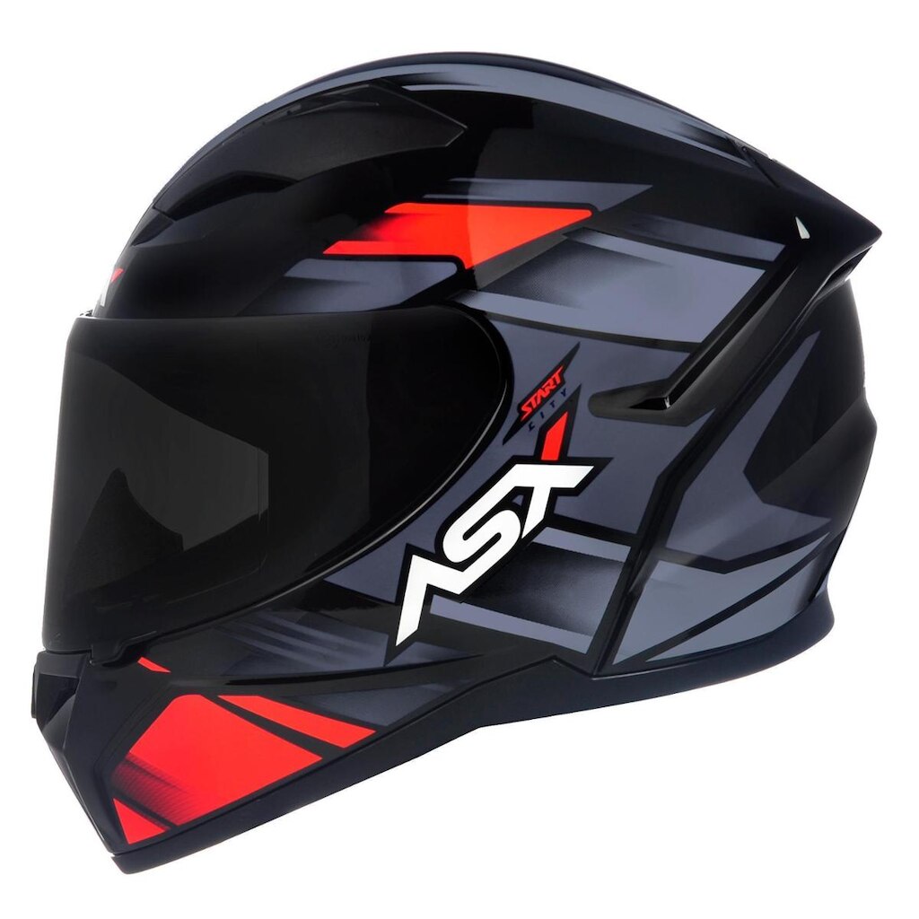 Capacete ASX City Start Cinza Masculino