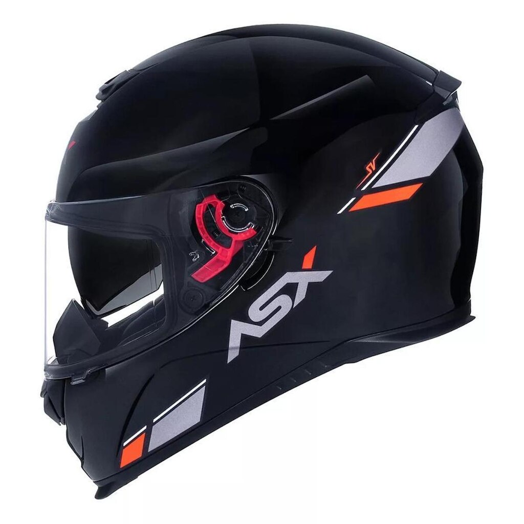 Capacete ASX Eagle SV com Viseira Solar Interna Moto Fechado
