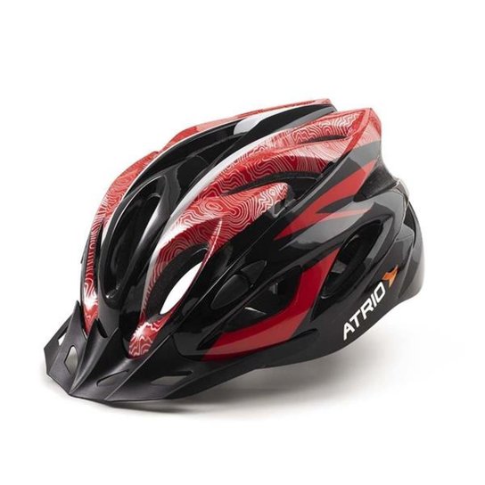 Capacete Atrio para Ciclismo MTB Inmold 2.0 Viseira Removível 19 Entradas de Ventilação - Vermelho é ruim? Capacete Atrio para Ciclismo MTB Inmold 2.0 Viseira Removível 19 Entradas de Ventilação - Vermelho é boa?