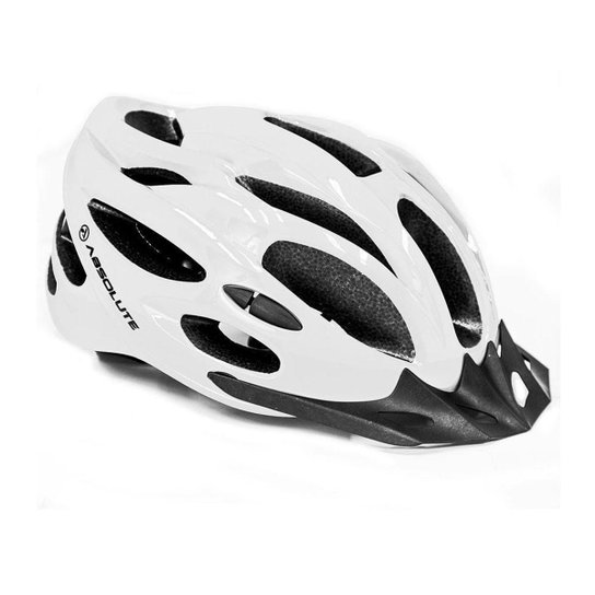 Capacete Ciclismo Absolute Nero - Branco Menor preço em Capacete Ciclismo Absolute Nero - Branco