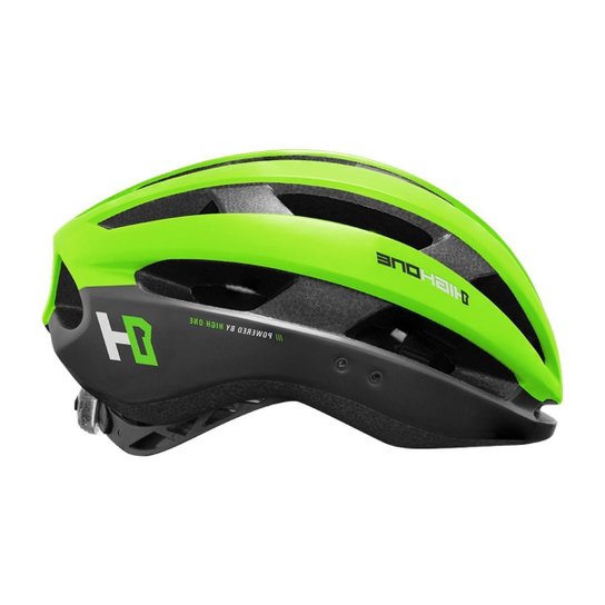 Capacete Ciclismo High One Bike MTB Speed Wind Aero Pto Vrd - Preto+verde Menor preço em Capacete Ciclismo High One Bike MTB Speed Wind Aero Pto Vrd - Preto+verde