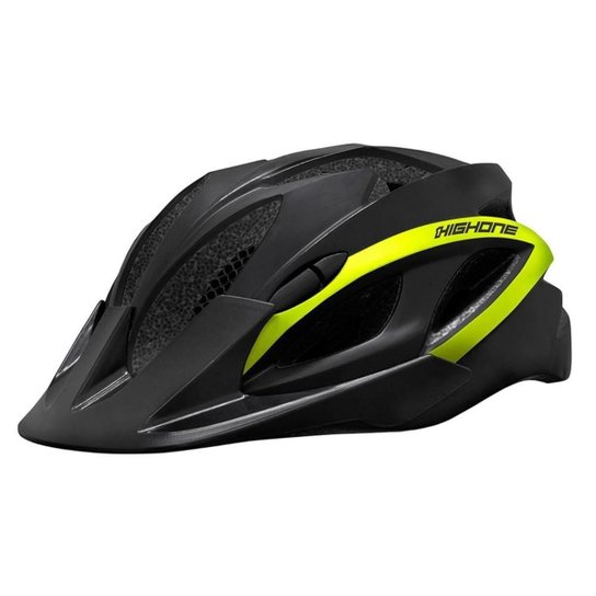 Capacete Ciclismo High One Win Led Traseiro Vista Ligh Bike - Preto+Amarelo Menor preço em Capacete Ciclismo High One Win Led Traseiro Vista Ligh Bike - Preto+Amarelo