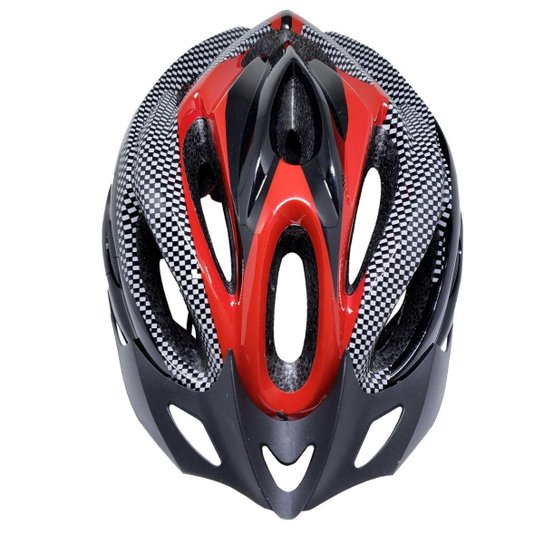 Capacete Ciclismo Mtb Com Led Sinalizador Preto Element - Vermelho Menor preço em Capacete Ciclismo Mtb Com Led Sinalizador Preto Element - Vermelho