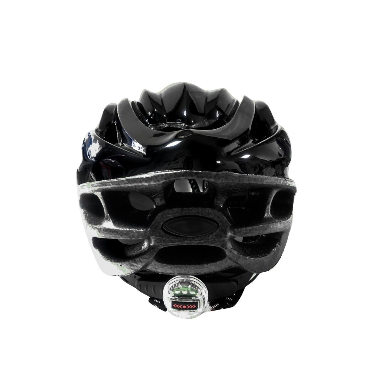 Capacete Ciclismo Mtb Com Sinalizador Led Gts - Preto | Netshoes