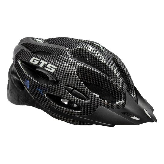 Capacete Com Sinalizador Led Ciclismo Bike Gts - - Preto Menor preço em Capacete Com Sinalizador Led Ciclismo Bike Gts - - Preto