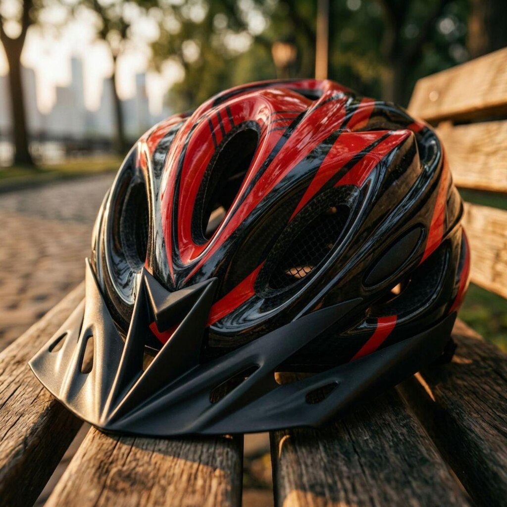 Capacete Com Sinalizador Led Ciclismo Bike Mtb Bicicleta
