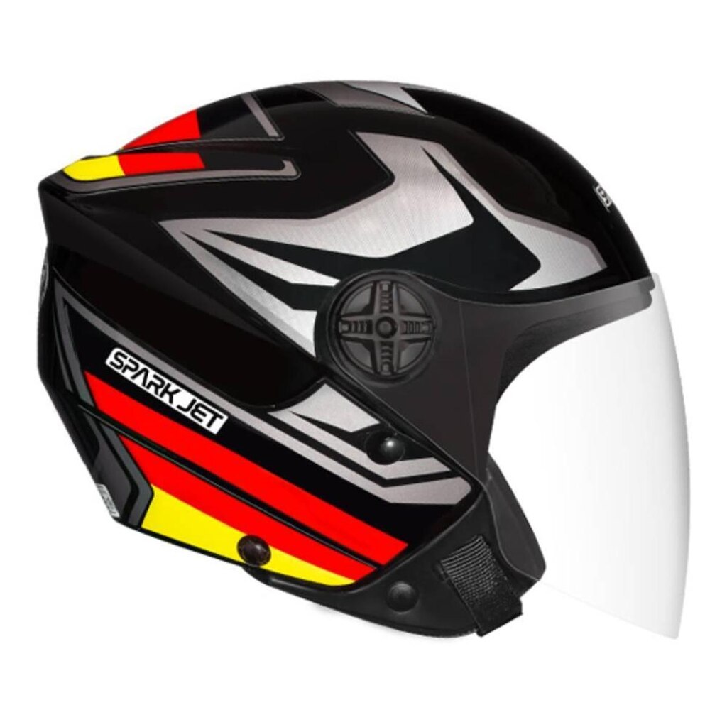 Capacete Ebf Spark Jet Bandeira Alemanha