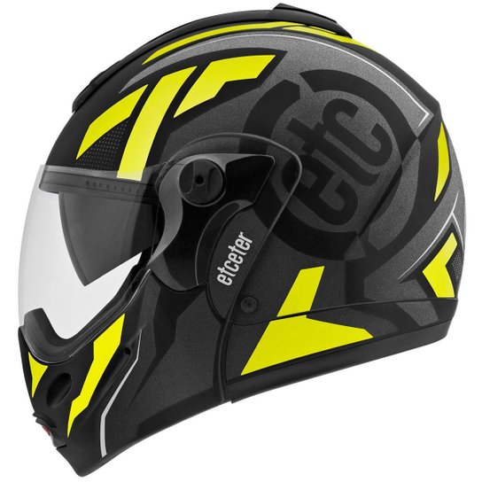 Capacete Escamoteável Mixs Captiva Etceter Stronger Faster Fosco - Cinza+Amarelo Menor preço em Capacete Escamoteável Mixs Captiva Etceter Stronger Faster Fosco - Cinza+Amarelo