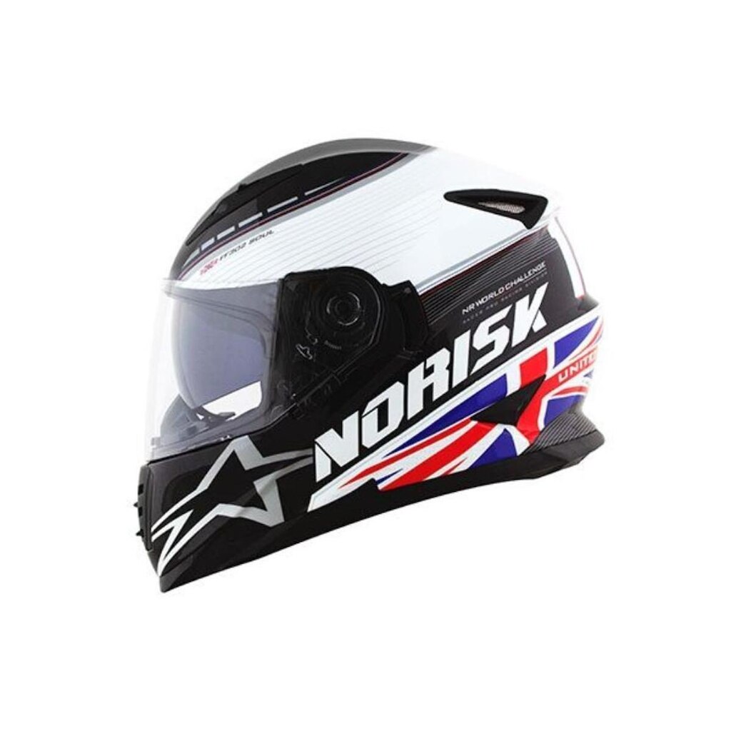 Capacete FF302 Grand Prix United Kingdom Norisk Masculino