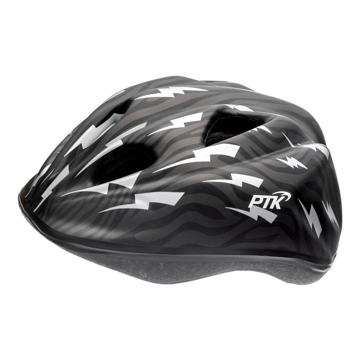 Capacete Infantil Criança Kids Esportes Patins Bike Skate Preto