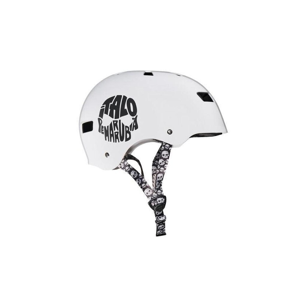 CAPACETE ITALO PENARRUBIA PRO MODEL BRANCO BRILHO
