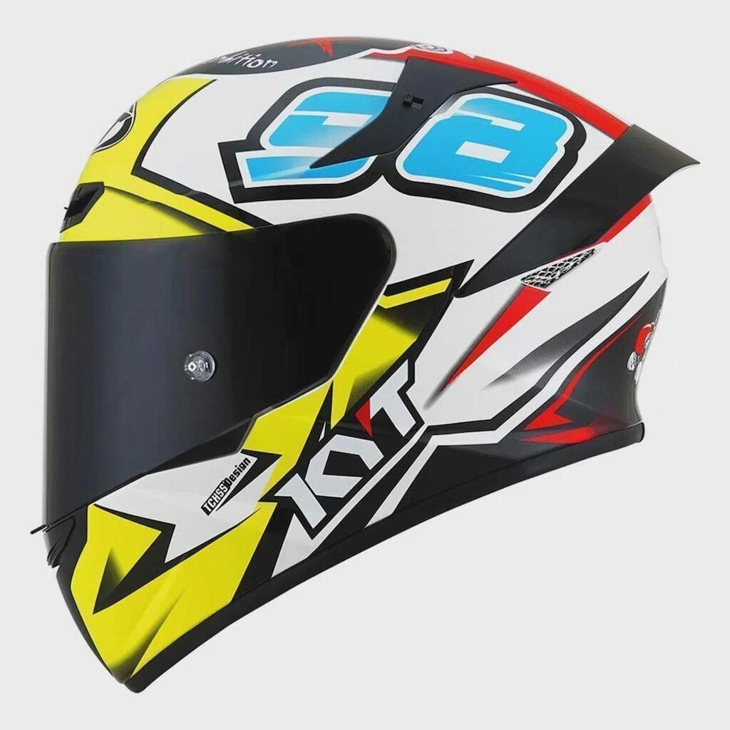 Capacete KYT TT Course 98 Bomb Masculino