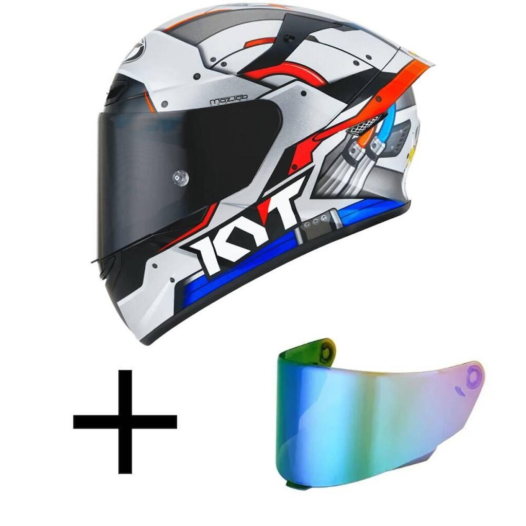 Capacete KYT TT Course Space Monkey Mais Viseira Camaleão