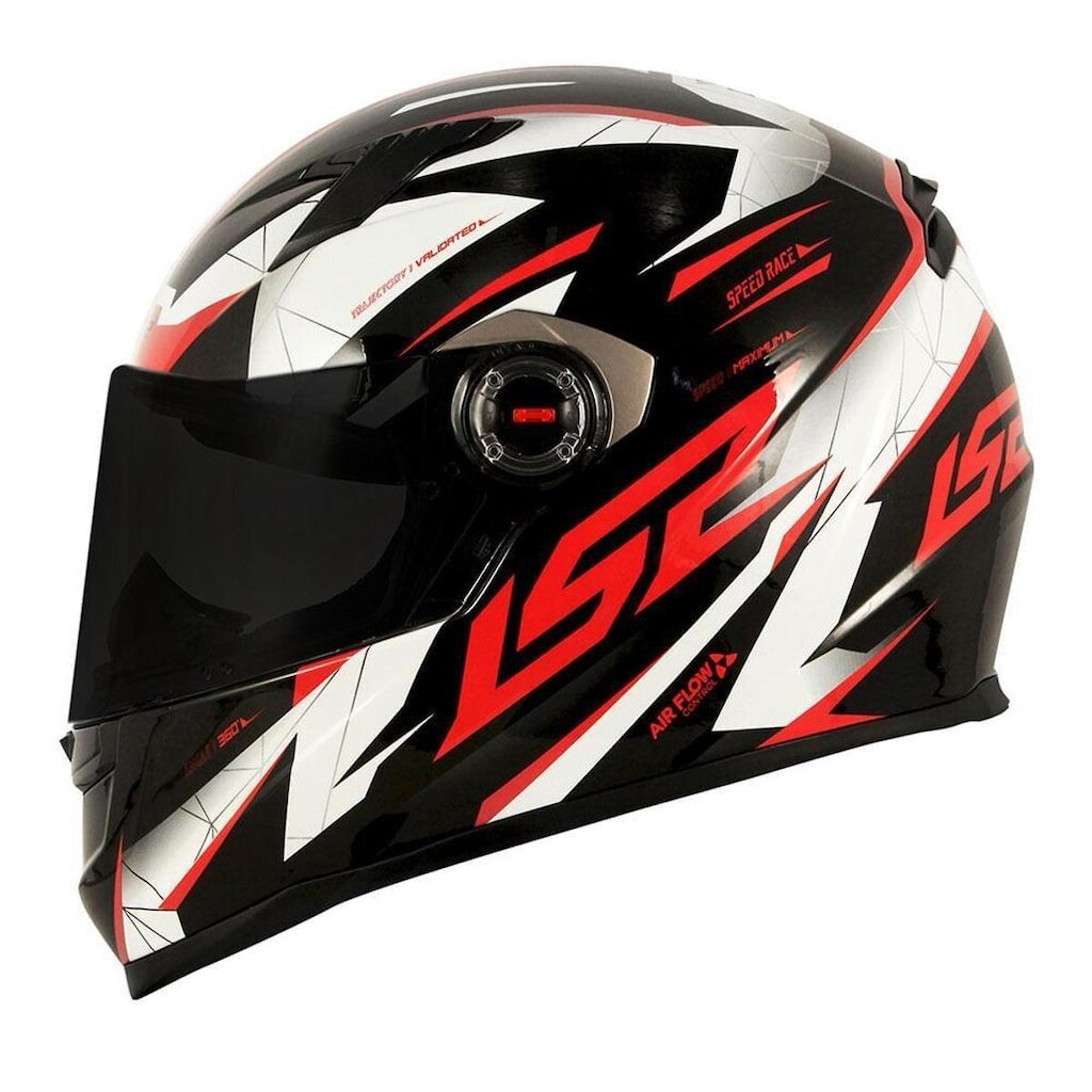 CAPACETE LS2 CLASSIC DRAZE VERMELHO 58/M