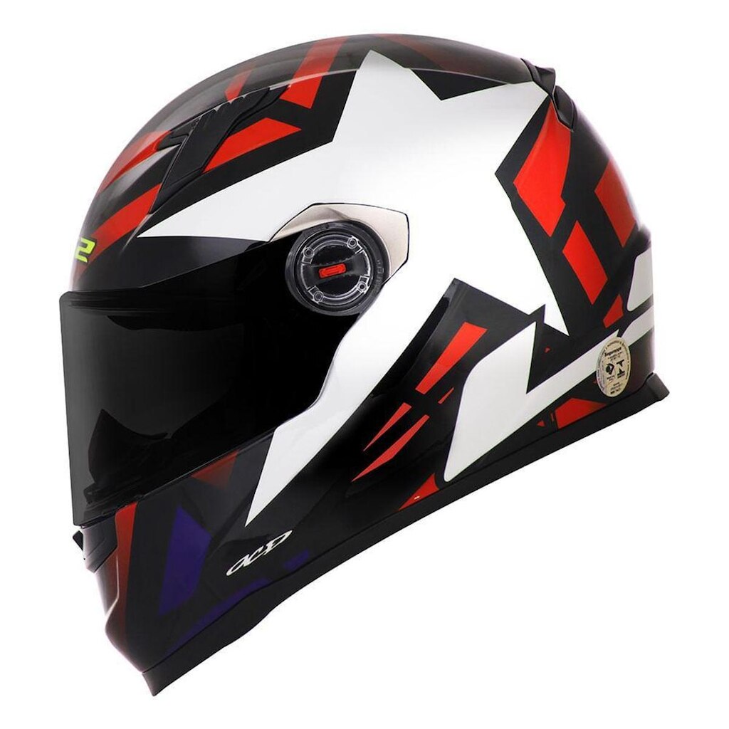 CAPACETE LS2 CLASSIC FF358 STARWAR VERMELHO