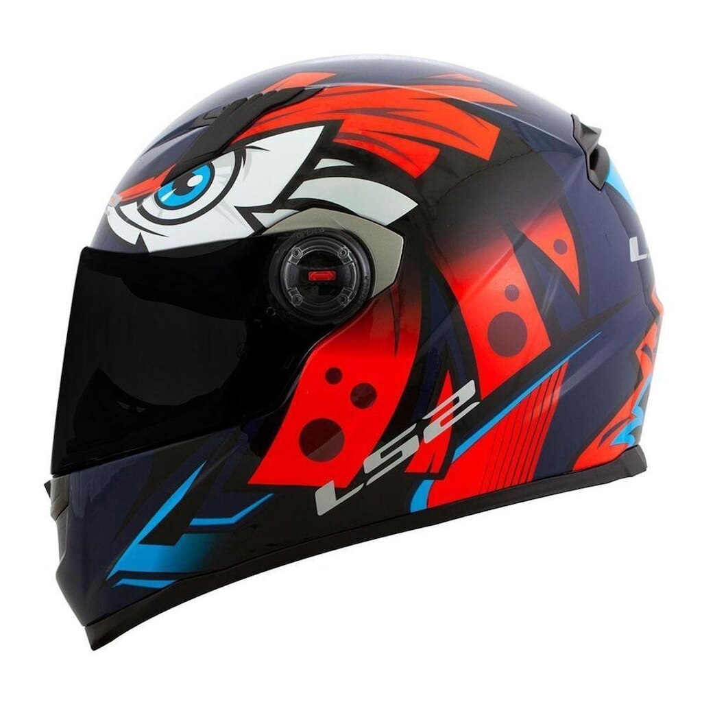 CAPACETE LS2 CLASSIC TRIBAL LARANJA