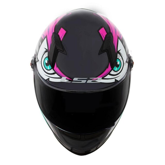 CAPACETE LS2 CLASSIC TRIBAL ROSA 54/XS