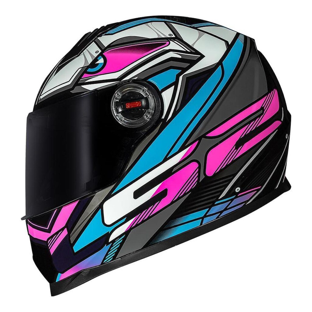 CAPACETE LS2 CLASSIC XDRON CYAN ROSA