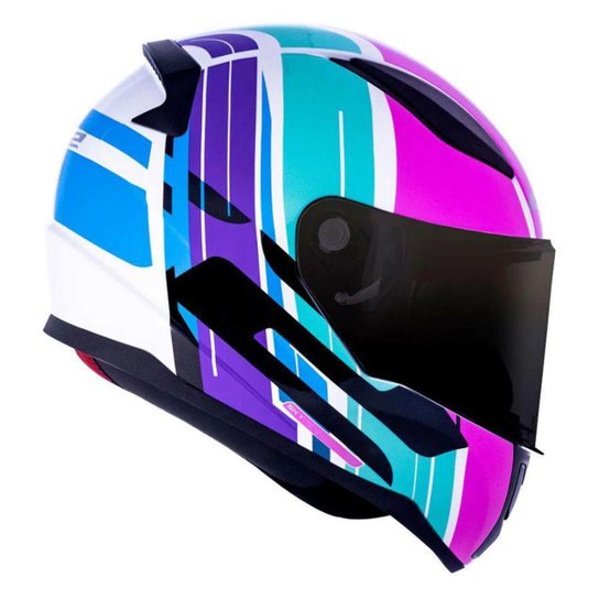Capacete LS2 FF353 Rapid Flag 58 - Rosa