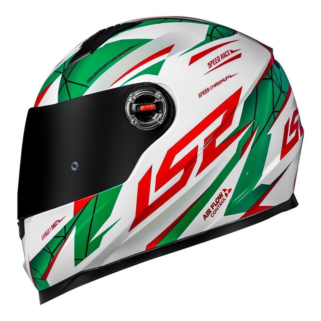 Capacete LS2 FF358 Draze Branco e Verde