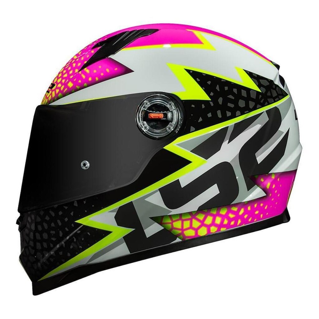 CAPACETE LS2 FF358 SPEEDY WHITE PINK
