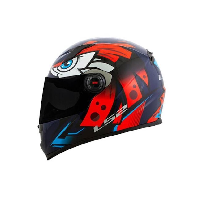 Capacete Ls2 Ff358 Tribal Masculino - Laranja | Netshoes