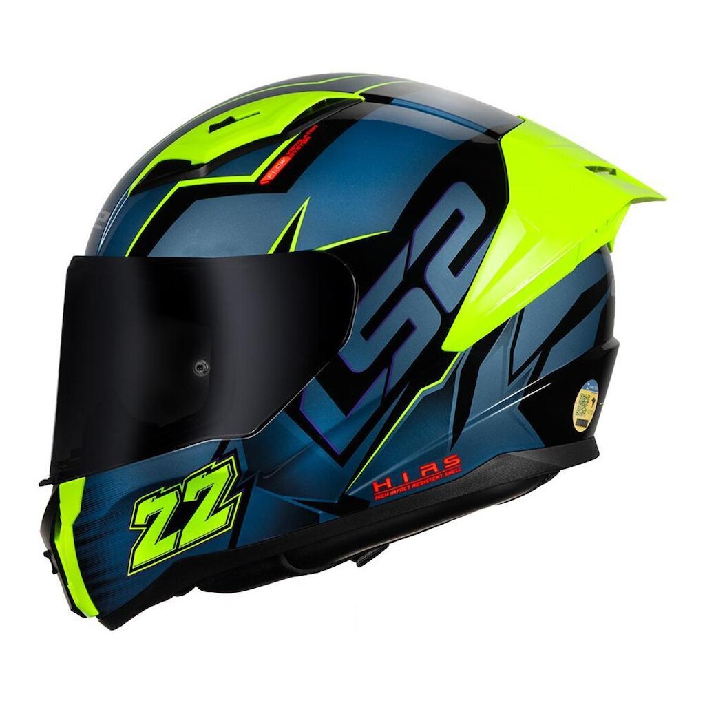 Capacete LS2 FF810 Vigo Limits Preto e Azul